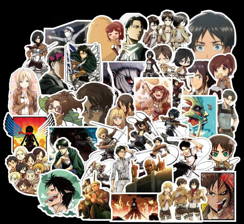 50PCS Set Japan Anime Stickers Haikyuu Kozume Kenma Ushijima Wakatoshi Hinata Shoyo My Hero Academia Cartoon DIY Toy | Игрушки и хобби