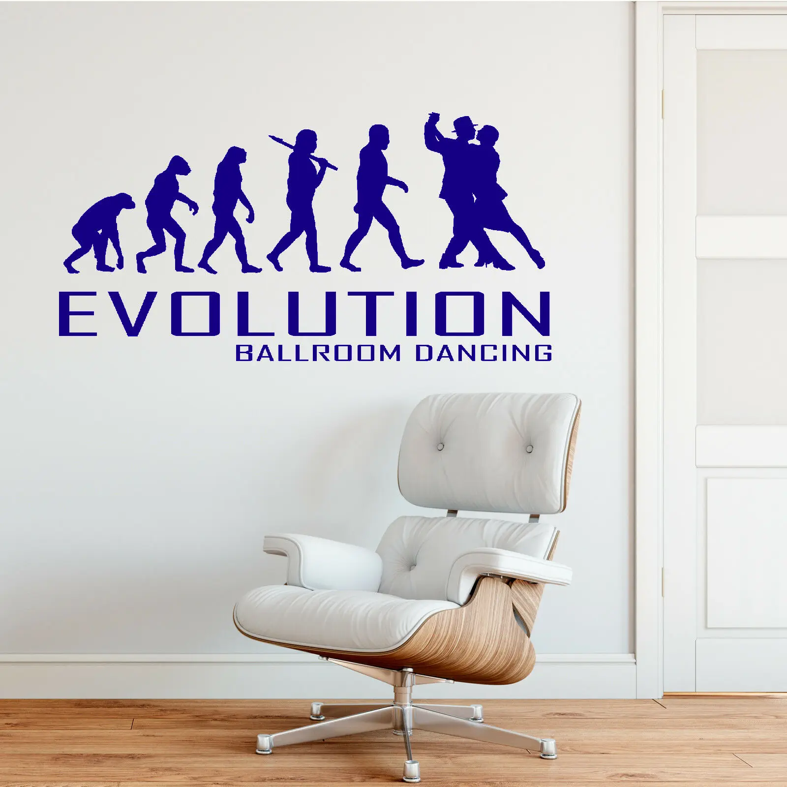 Танцевальный танцор настенные наклейки цитаты эволюция бальной танцевальной