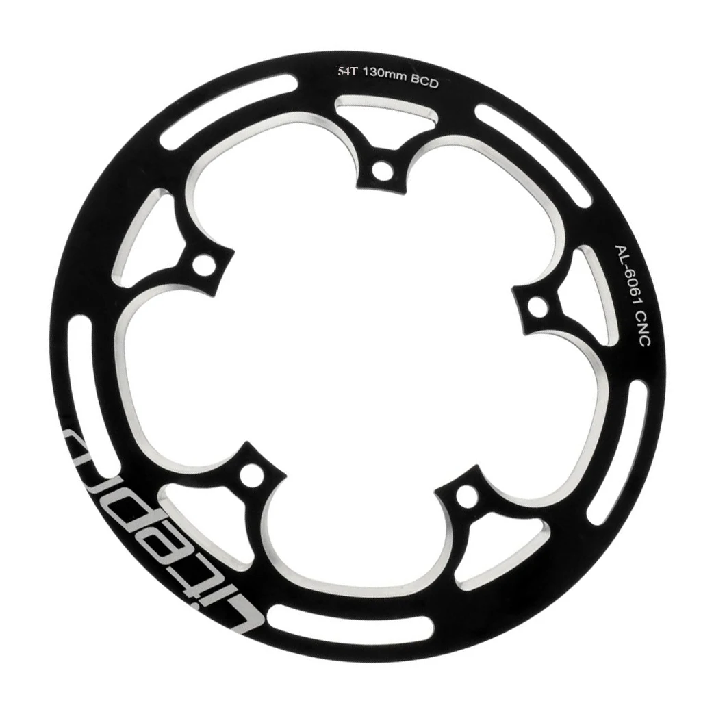 Защитная цепь bcd130 мм для велосипедной цепи 54T CNC Carnkset|Шатун и передняя звездочка