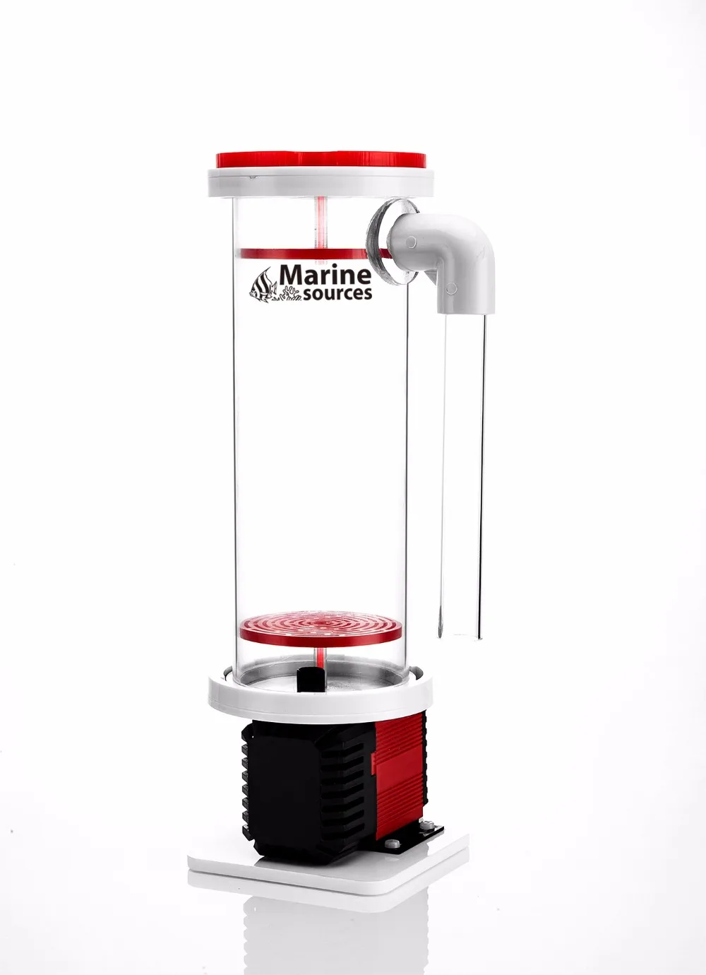 Fuentes marinas skimmer de Acuario, fuente marina de agua de mar, reactor de Bio Pellet con bomba, c&aacute;mara BRD1.2, capacidad total de 1.2L-2