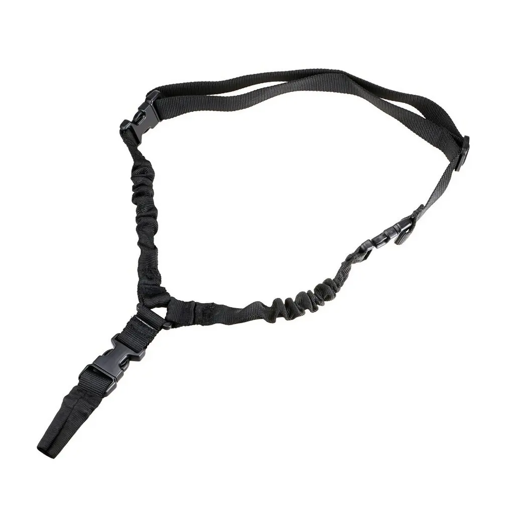 Outdoor Multifunctional Harnesses Safety Belt Lanyard Tactical Single Point Rifle Gun Sling Rope for CS Game Climbing | Спорт и