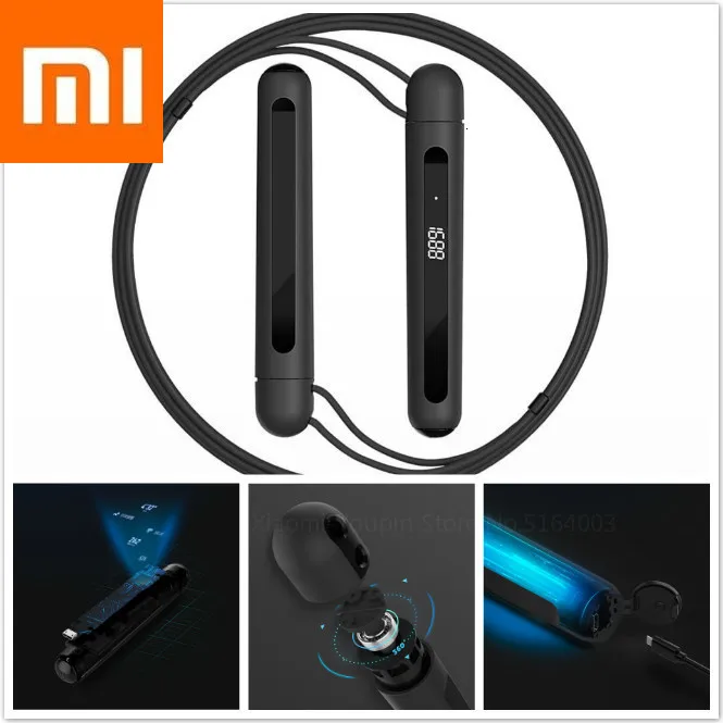 Xiaomi Yunmai умная тренировка веревка для спорта фитнес вес для жиросжигания Xiomi Смарт веревка Скакалка Профессиональная Скакалка