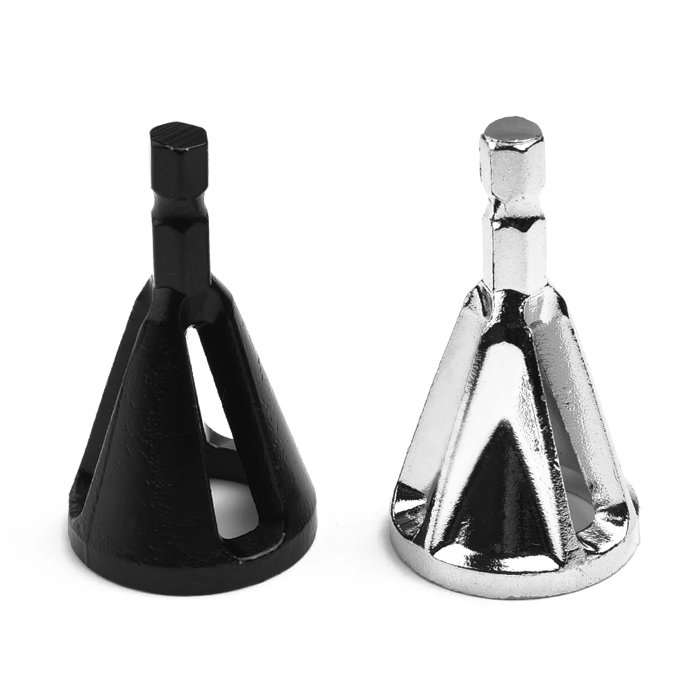 

2pcs/set Stainless Steel Deburring External Chamfer Tool Drill Bit Remove Burr