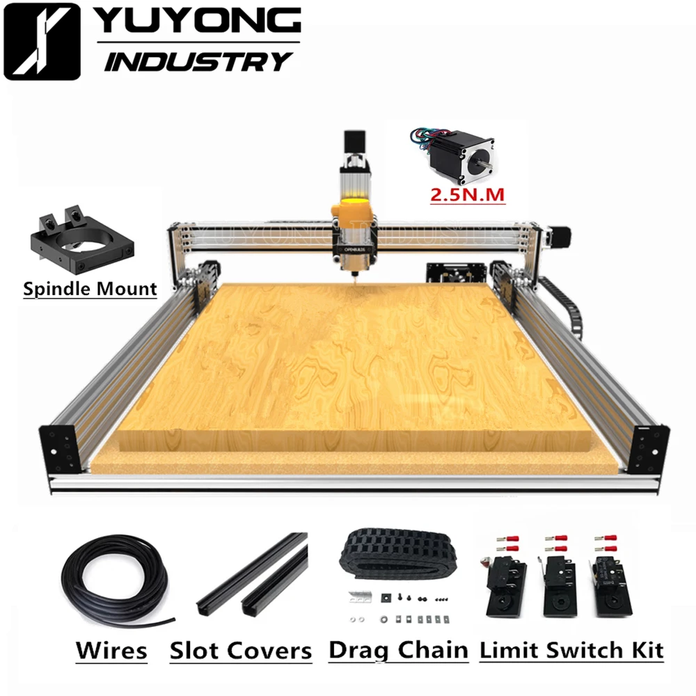 Высокоточный механический свинцовый ЧПУ роутер с комплектом проводки 4 шаговыми
