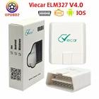 Диагностический сканер Viecar ELM327, совместимый с Bluetooth, 4,0, OBD2, ELM327, 1,5, для iOSAndroid, Автомобильный сканер Viecar-4