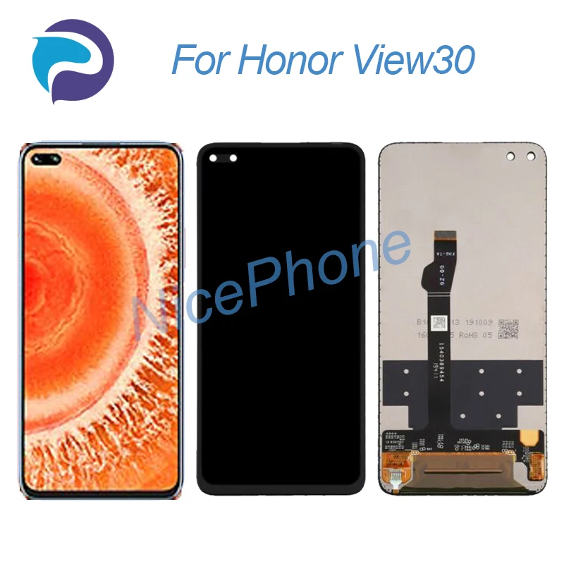HONOR View30 LCD Screen + Touch Digitizer Display 2400*1080 Honor View 30 LCD Screen display