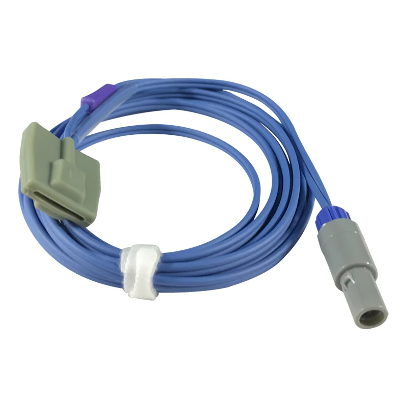 Многоразовый педиатрический силиконовый Датчик SpO2 с мягким наконечником 5