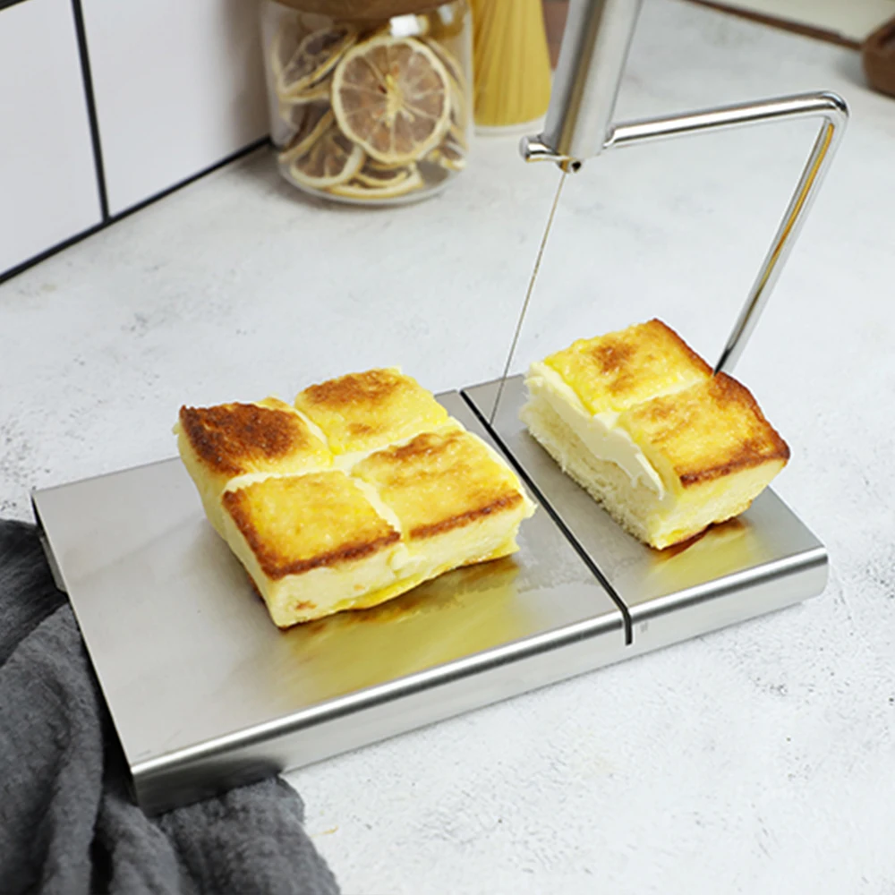 Нож для сыра из дамасской нержавеющей стали 304 резак сыров с 5 проводами