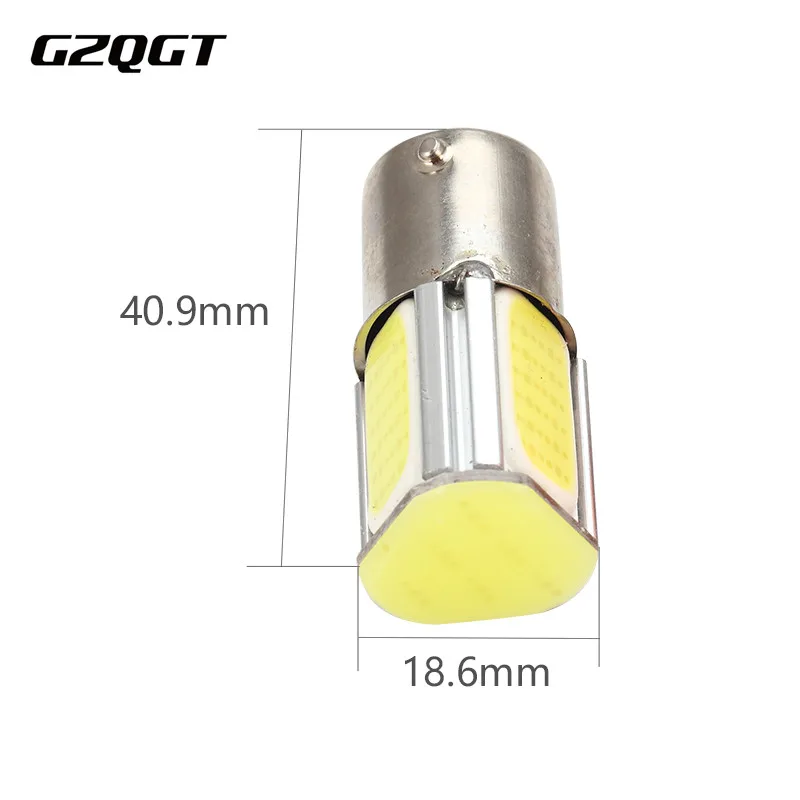 10 шт. BA15S LED 1156 P21W PY21W BAU15S 3030 35SMD лампа Canbus Free T20 7440 W21W Светодиодная для