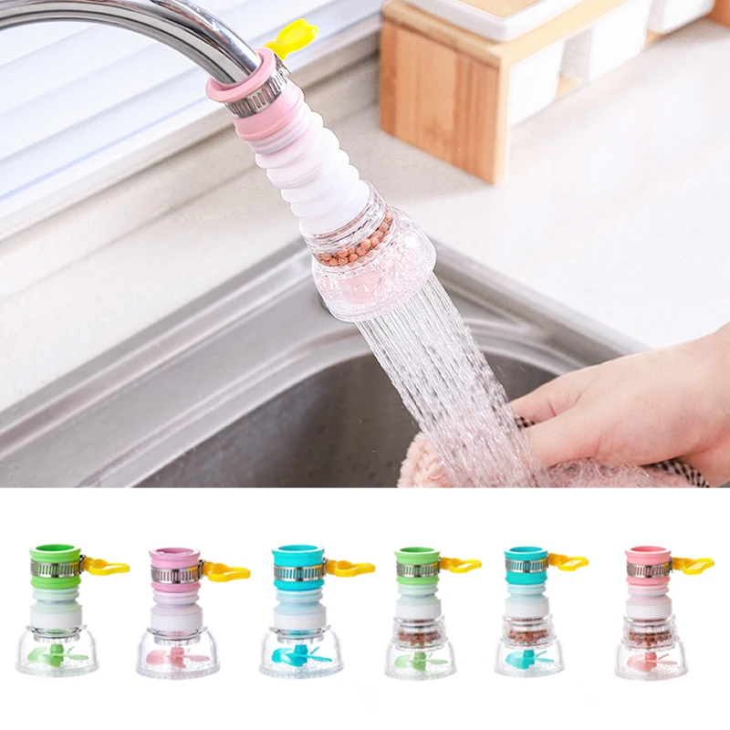 360°Rotating Faucet Nozzle Mini Tap Water Purifier Filter Kitchen Splash-proof Booster Shower Head | Обустройство дома
