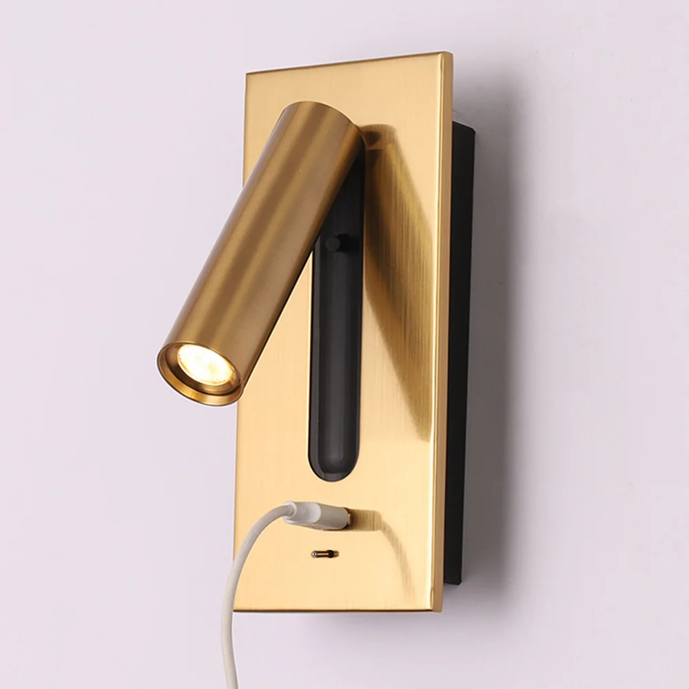 Настенные светильники Zerouno лампа для спальни ночного чтения книги комнатный