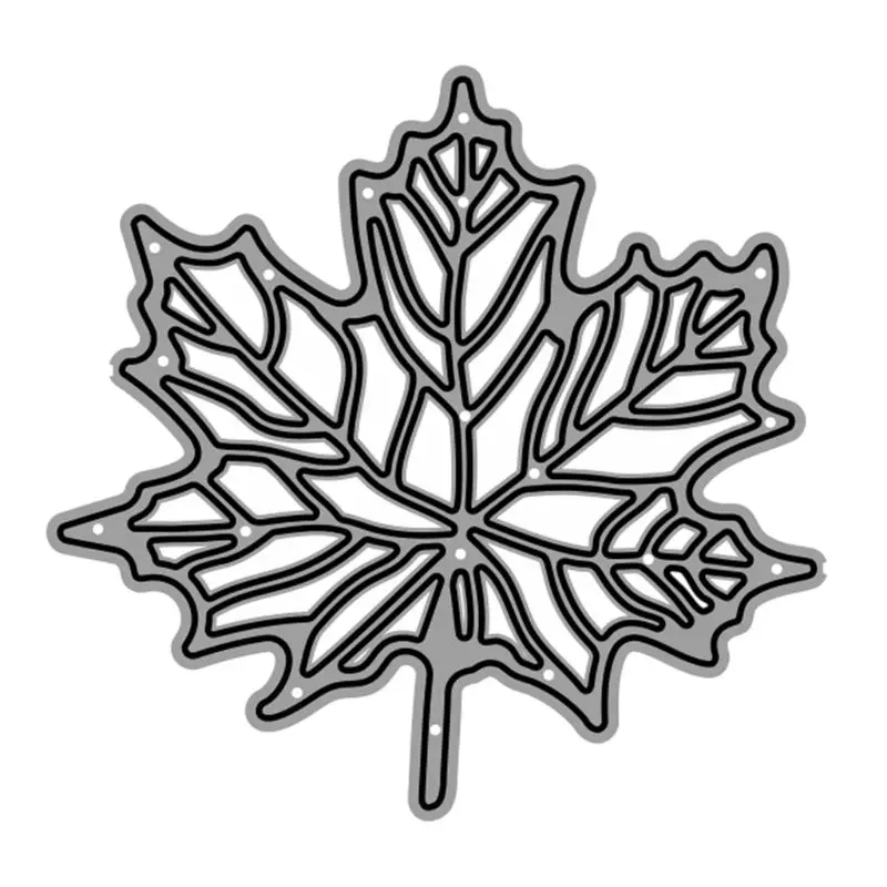 Кленовый лист резки металла DIY Скрапбукинг бумаги штамповки Декор 449C|Вырубные