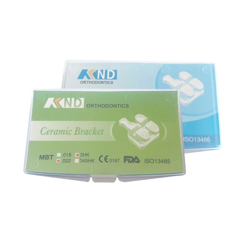

10Kits 20 Pcs/Kit Orthodontic Ceramic Brackets Dental Braces for Teeth Roth/MBT 022 Hooks 345 Dentistry Dentist Materials Supply