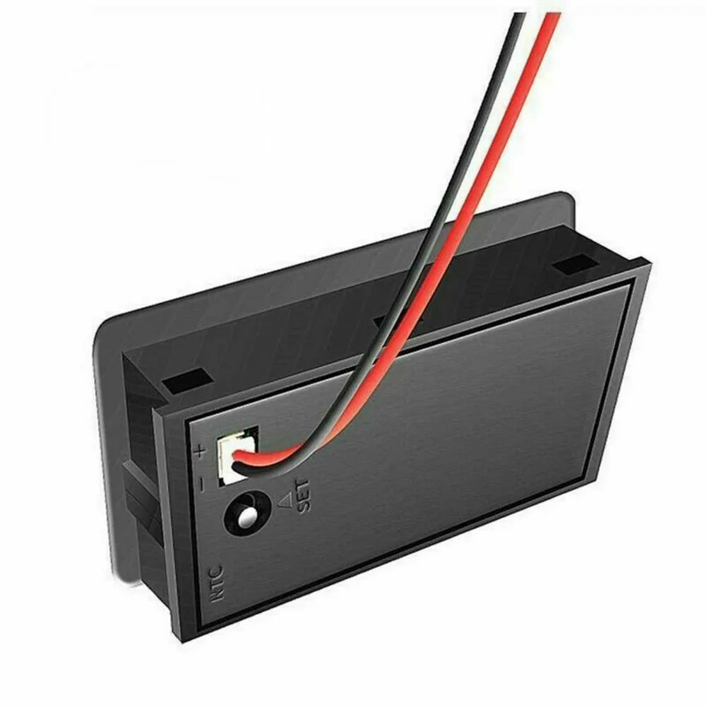 Батарейный монитор LCD Digital 12V Capacity Status Display Indicator Meter Auto Power Off Car Ship on.
