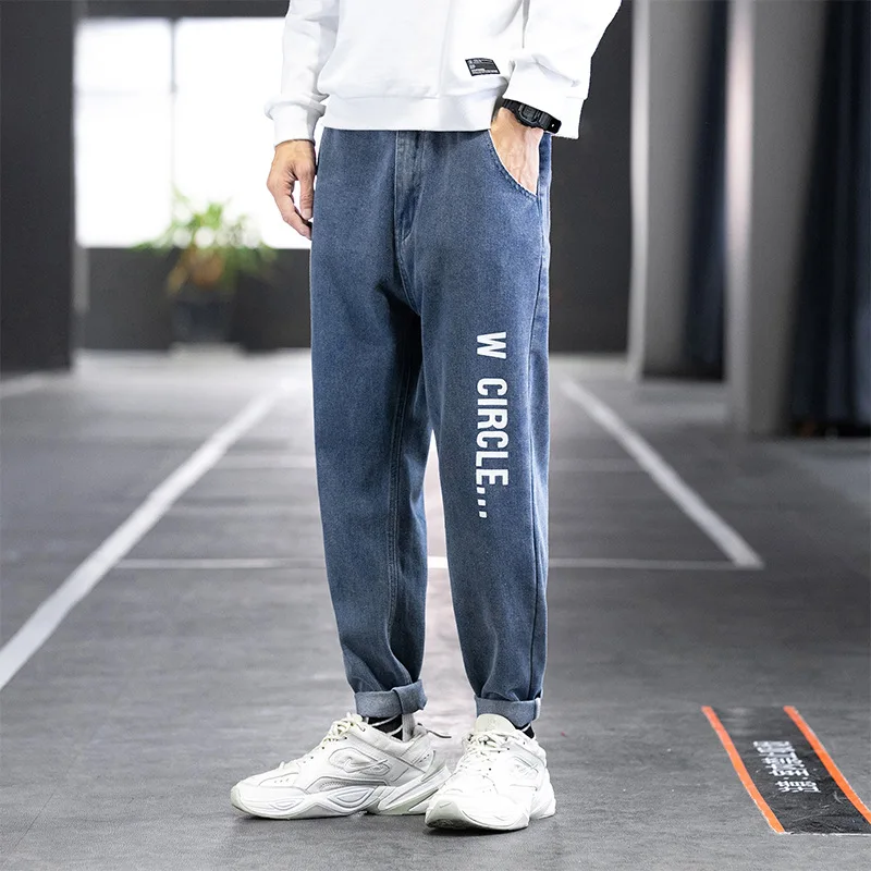 Men's Jeans Straight Pants Jeans Men 2022 Hip Hop Loose Fashion Pants Men Trousers Jeans for Men