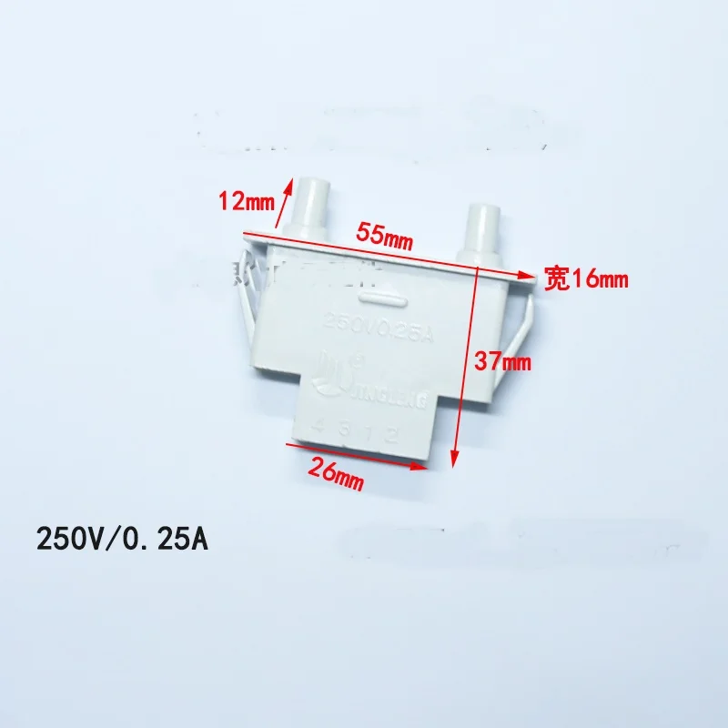 

1 PCS Refrigerator Parts Fridge Door Switch 250V 0.25A with 4 pins