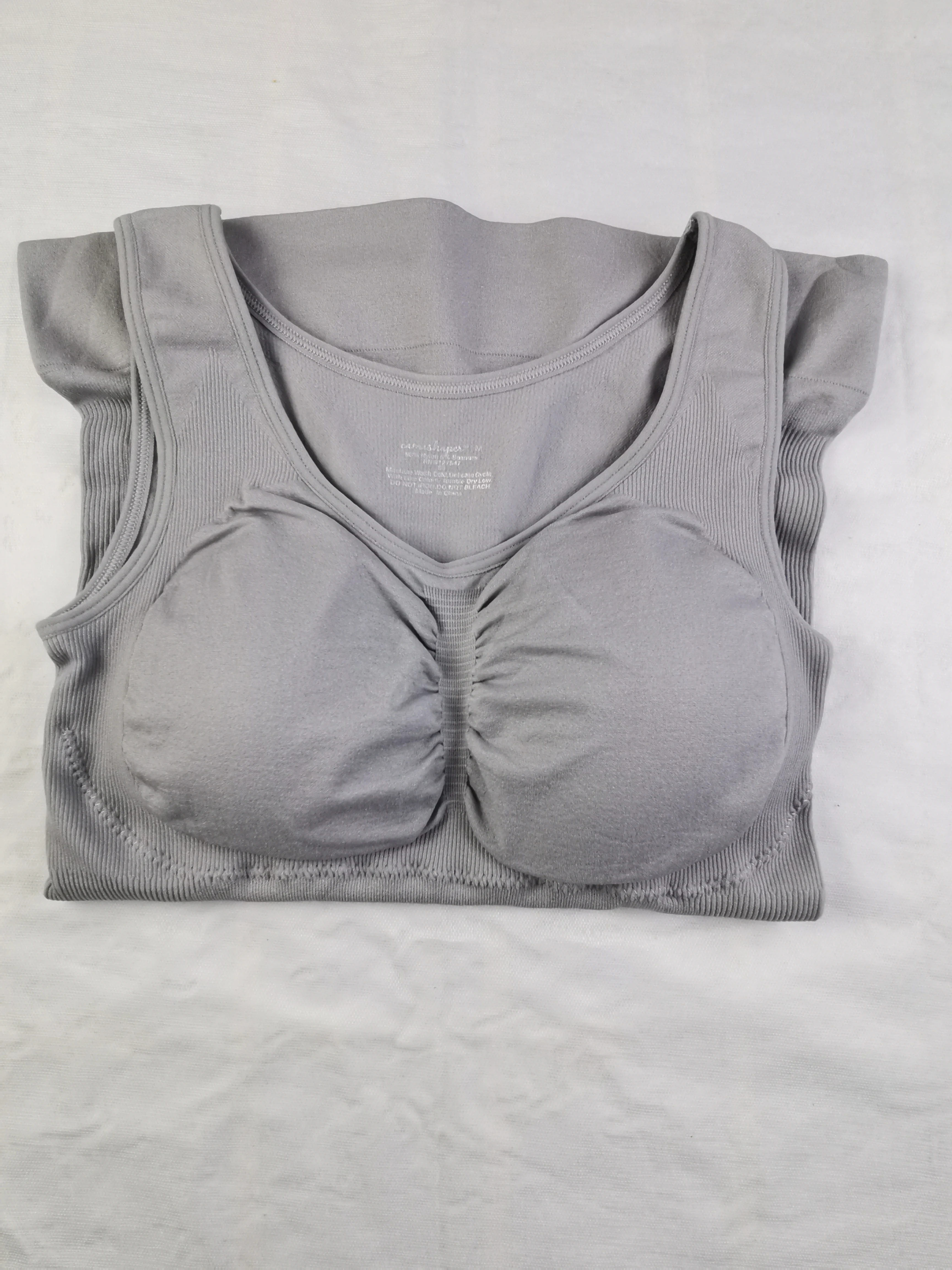 Повседневное Беспроводной Cami формирователь Топ Без Рукавов Для женщин Body Shaper