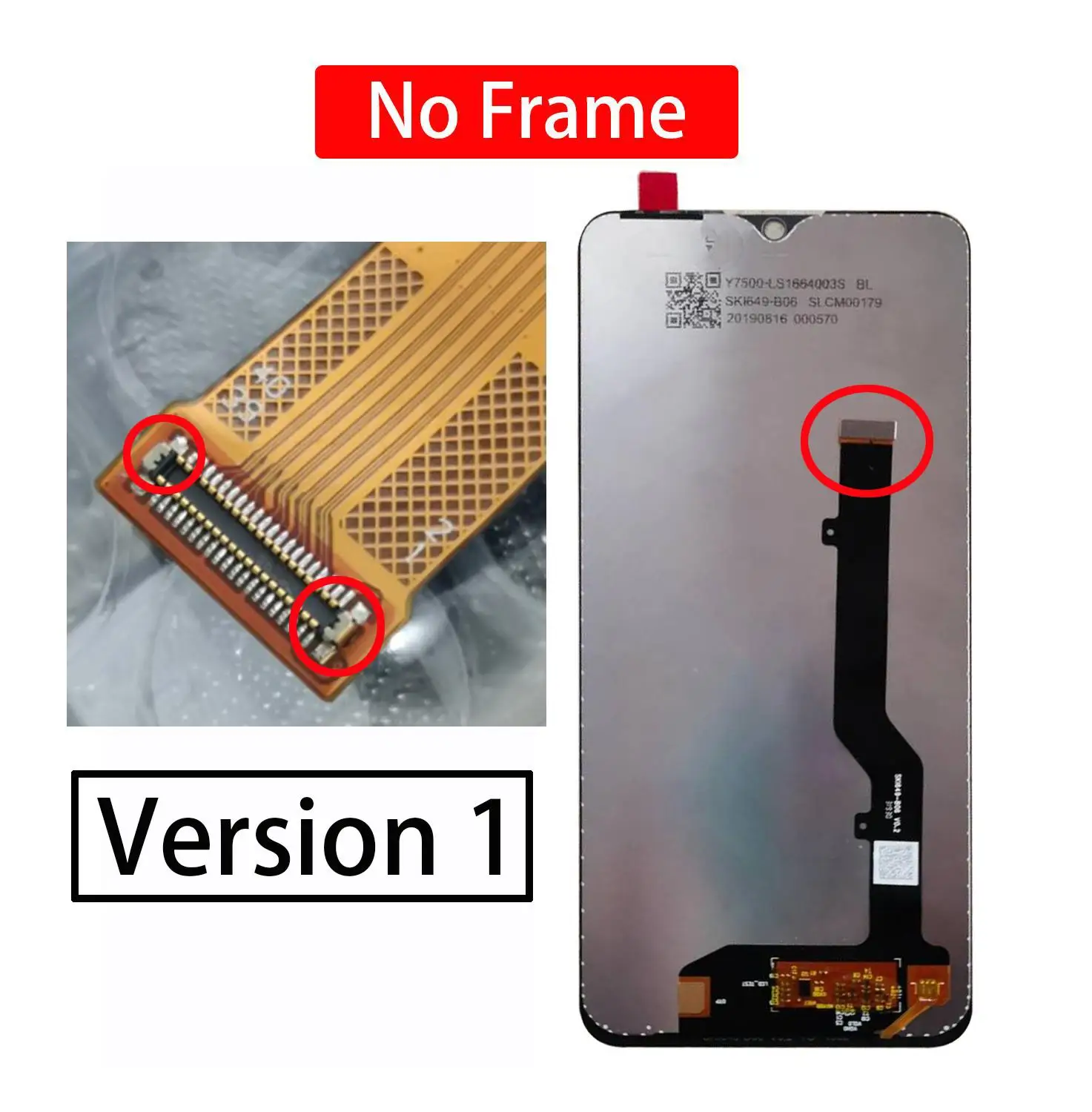 Оригинальный ЖК-дисплей 1560x720 Новый 6 49 дюйма для ZTE BLADE V SMART 2050RU V2050 + цифровой