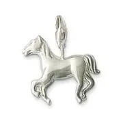 Модные подвески в виде бегущей лошади Diy животные подходят для браслетов и