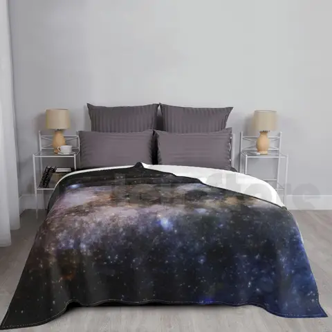 Черное одеяло с изображением космоса и звезд, модный телескоп на заказ с изображением Вселенной, галактики, Млечного путь, начинает астрономический крутой