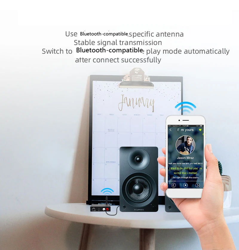 Новый Bluetooth-совместимый с 5 0 192 кГц ресивер регулировкой громкости для телефона