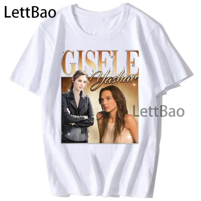 

Gisele Yashar Print Men woman T Shirt Casual O-Neck Fashion unisex T-Shirt Short Sleeve Summer women's clothing