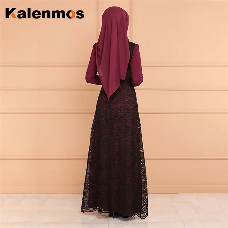 Комплект из двух предметов мусульманское платье Абайи и жилет женское длинное