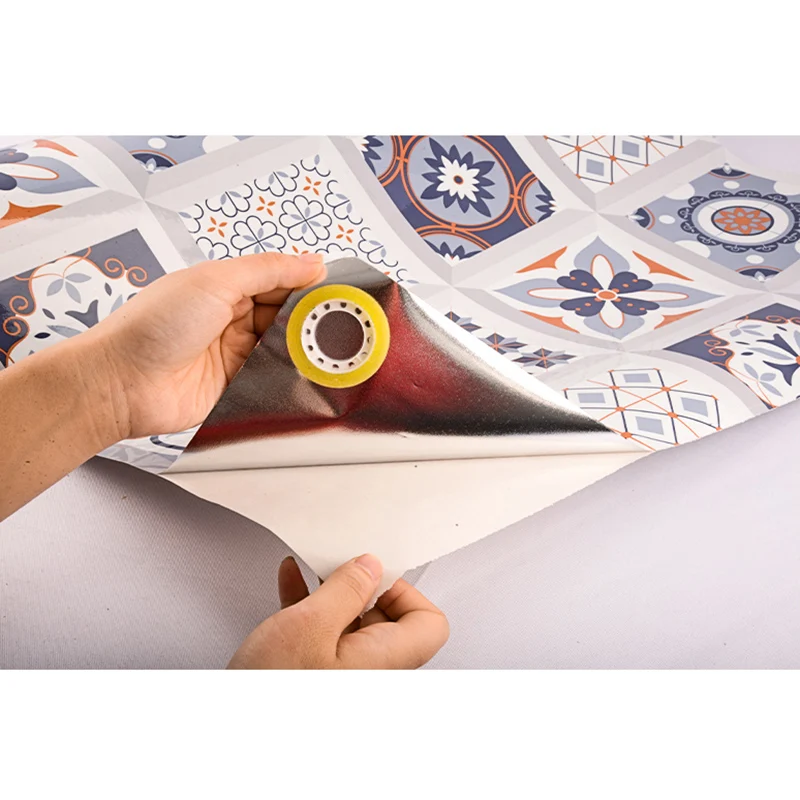 Алюминиевая фольга кухонный стикеры Самоклеющиеся воды масло-доказательство