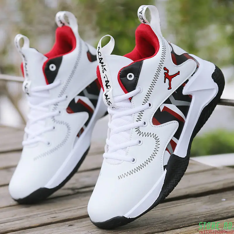 

Men's Basketball Shoes High-Top Sneakers Male Cushioning Light Comfortable Shoes Athletic Training Sport Shoes Chaussure Homme