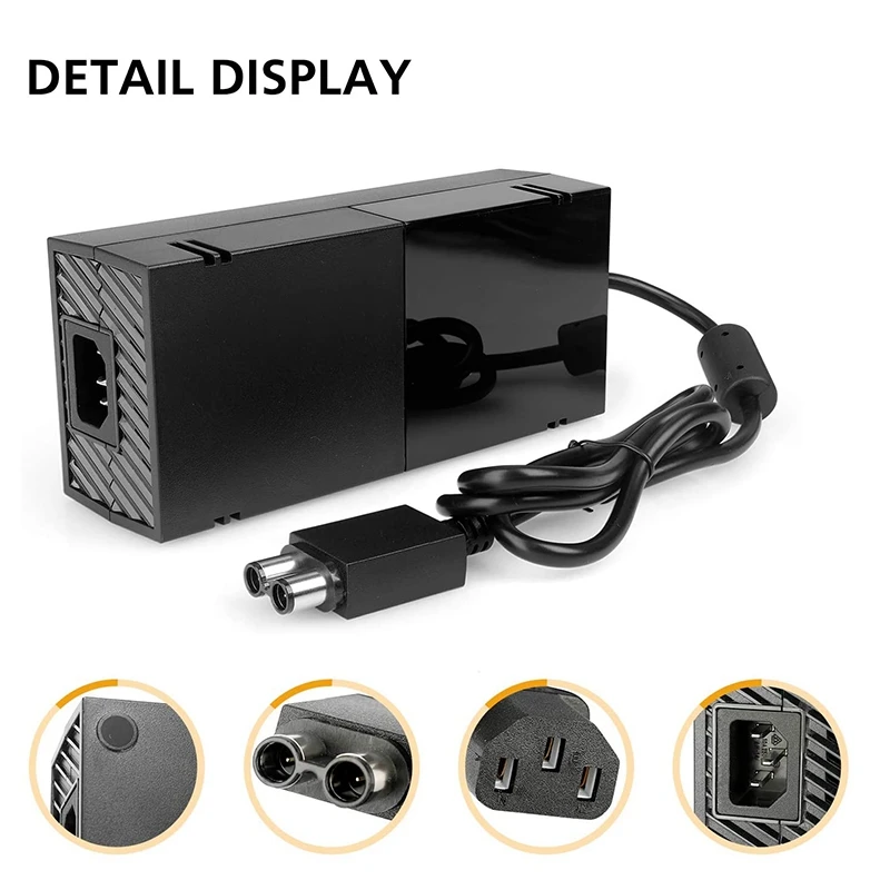 

for One Power Supply Brick with Power Cord,Power Supply AC Adapter Replacement US Plug