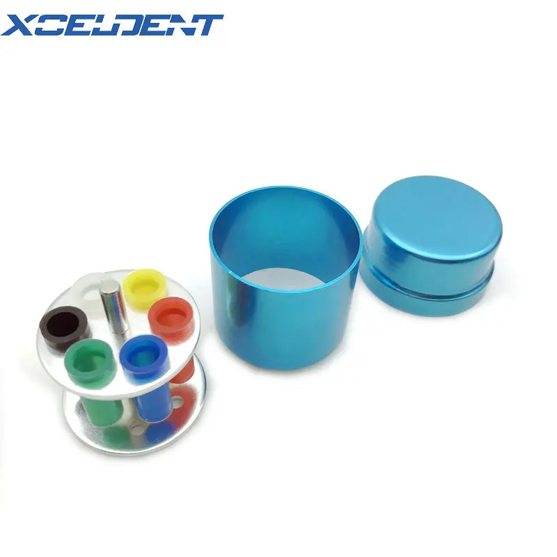 Стоматологический алюминиевый стерилизатор с 6 отверстиями эндобокс держатель