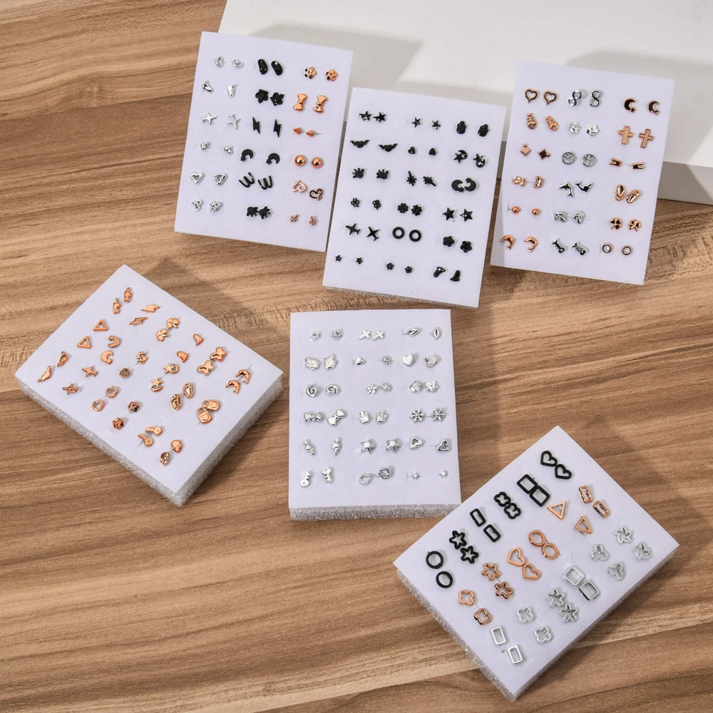 18 парт/Лот смешанные стили бабочка цветок Геометрические Животные пластиковые