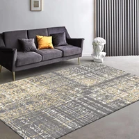 northern european style light luxury rug simple plain gray red carpet living room bedroom bed blanket kitchen floor mat