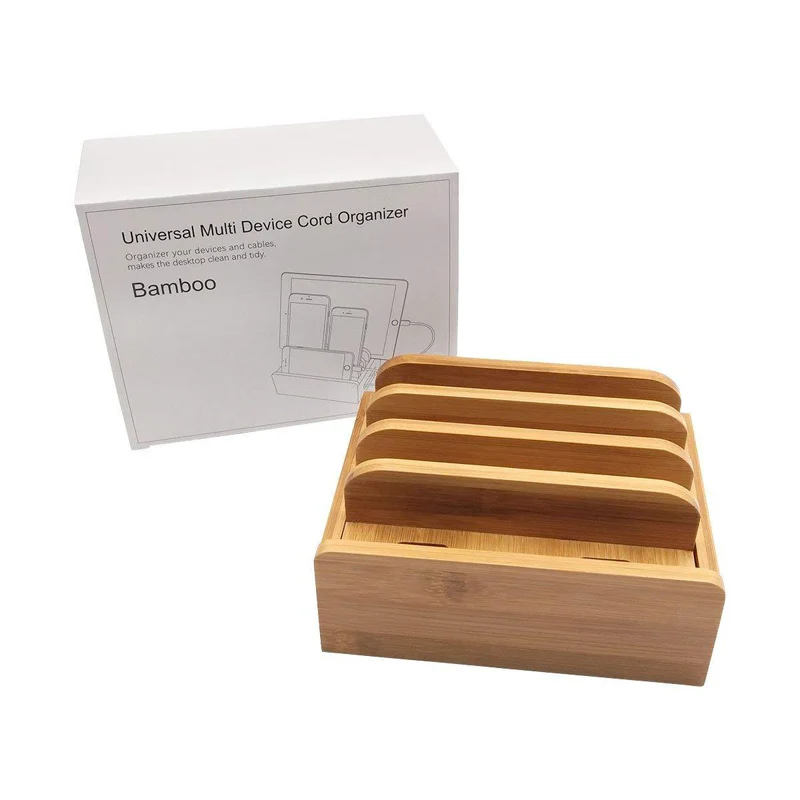 Органайзер бамбуковый мобильный телефон Универсальный Держатель подставка