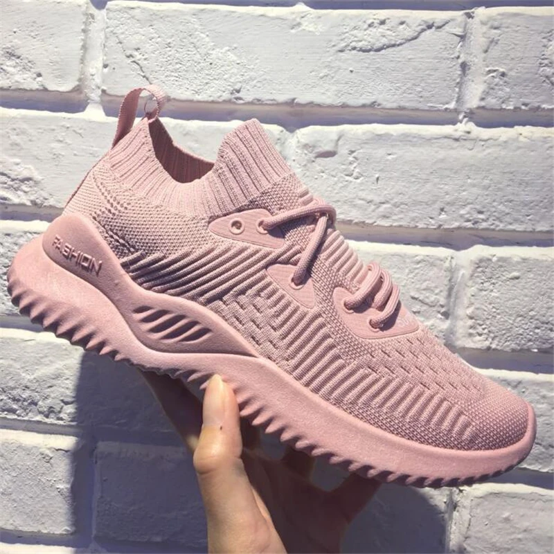 Женская обувь женские кроссовки для бега Повседневная модная на танкетке