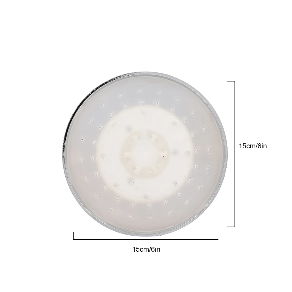 Лейка для душа водопадная светодиодная 6 дюймов с датчиком температуры|Душевые
