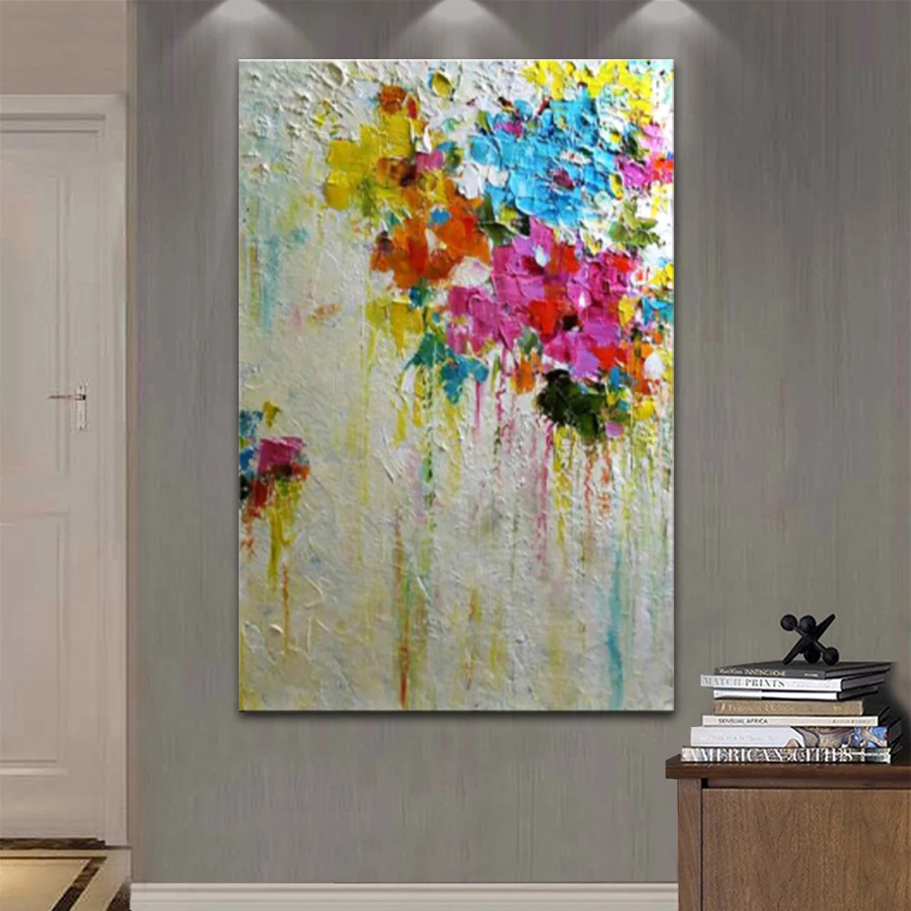 Картины Arthyx расписанные вручную раньше на холсте современные настенные картины