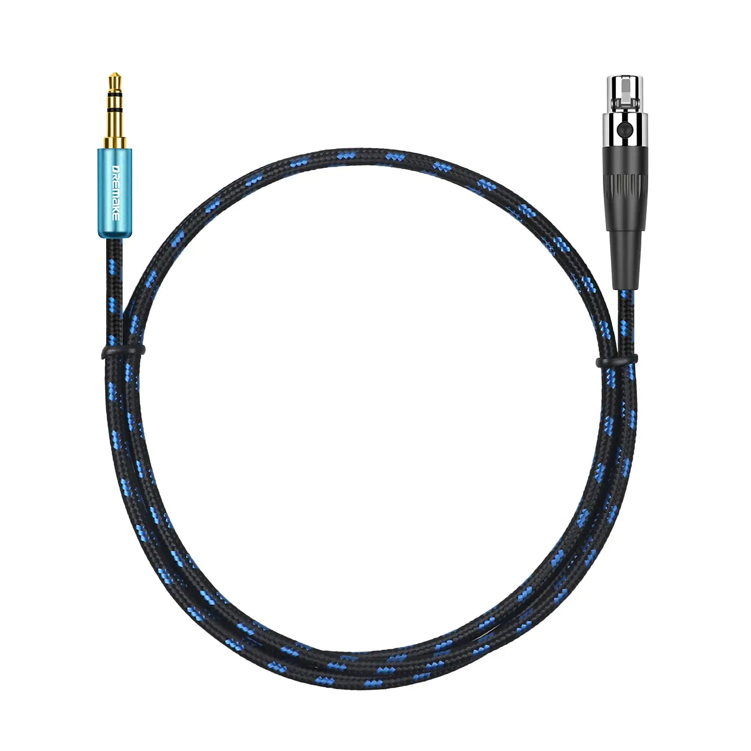 Аудиокабель DREMAKE 3 5 мм 1/8 дюйма TRS Aux штекер-мини XLR 3-контактный разъем мини-XLR-1/8