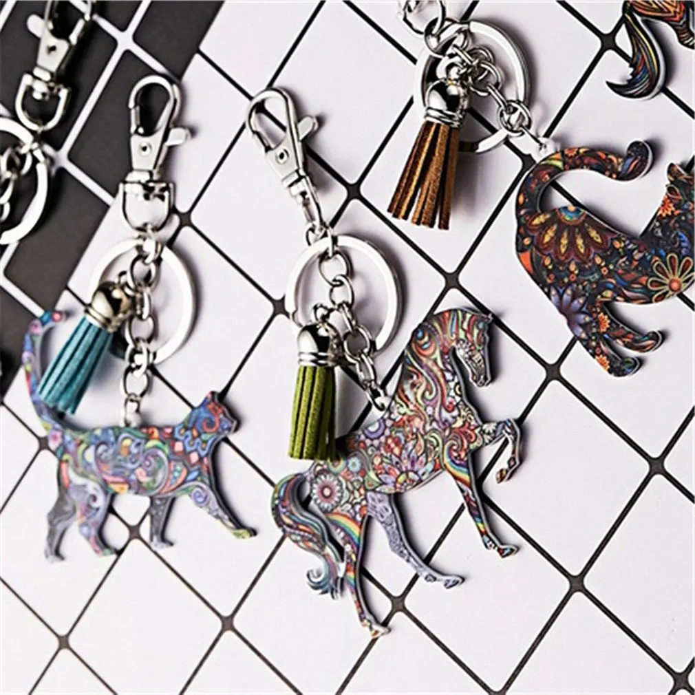 Креативные Брелоки для ключей связка брелок Автомобильный кошелек аксессуары |