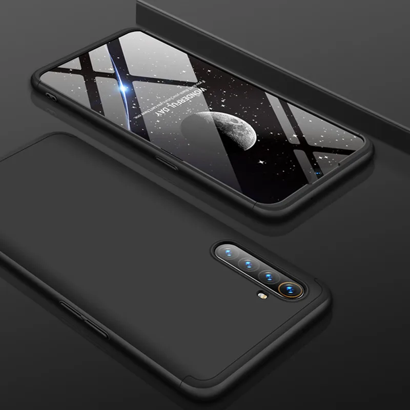 Oppo Realme XT чехол RealmeX2 360 градусов полное покрытие защищенный Матовый Жесткий чехол для Oppo Real Me XT X2 Противоударная Защитная крышка