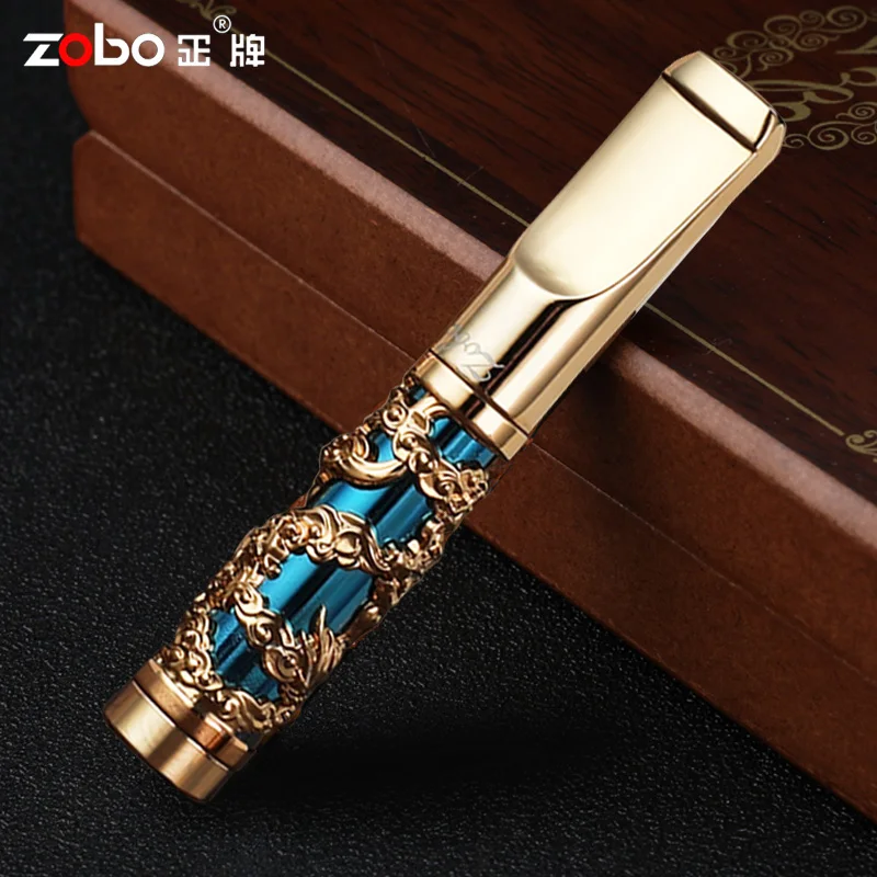 Zobo оригинальный держатель для сигарет двойного типа рельефный выдолбленный