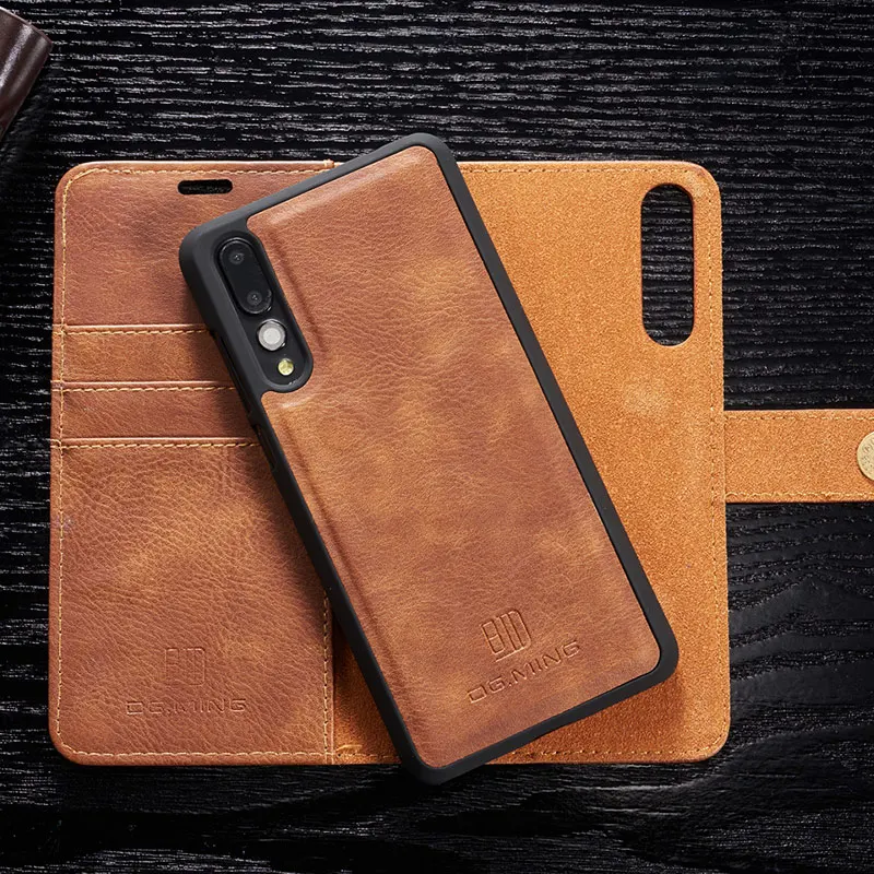 Многофункциональный чехол для телефона сумка для huawei P20 P30 Коврики 30 20 Pro Lite чехол Магнитный 2 в 1 съемный кожаный бумажник чехол-Обложка с подставкой и кардхолдером