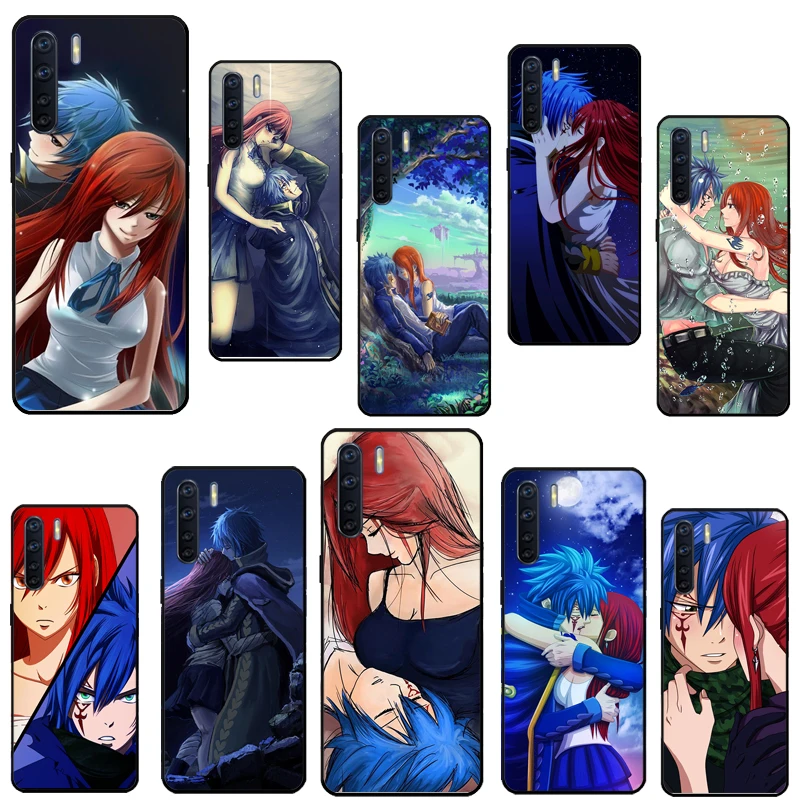 Чехол с изображением Феи хвоста для OPPO A96 A76 A16 A94 A74 A54 A77 A17 A16 A52 A72 A91 A93 A5 A9 A31 A53 A57s