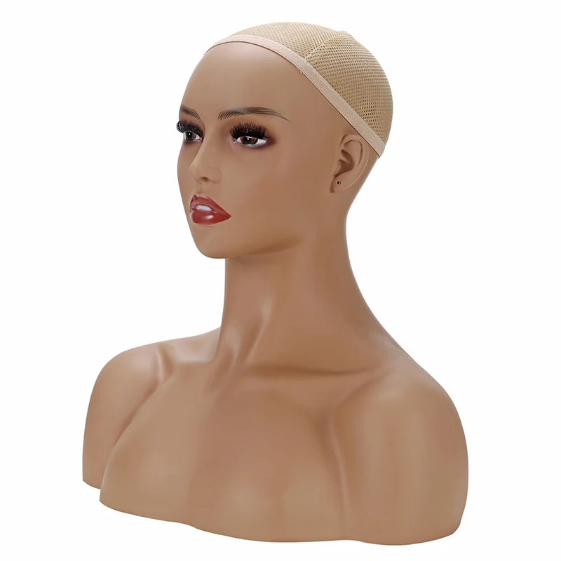 PVC Female Mannequin Head Bust For Wig Stand | Дом и сад