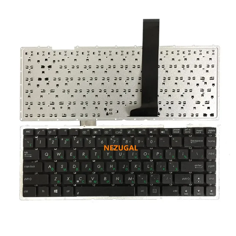 Русская клавиатура для ноутбука ASUS X450C X450L X450 Y481C X450V R405C X450VB K450V F451 E452CP RU, черная клавиатура для ноутбука