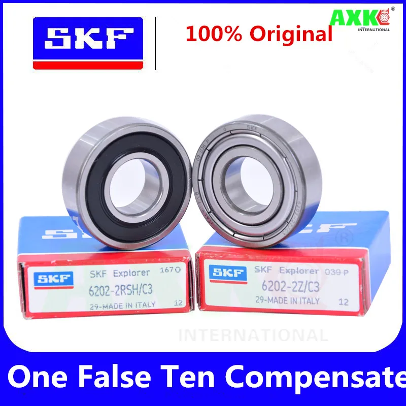Оригинальный высокоскоростной подшипник SKF 6300 6301 6302 6303 6304 6305 6306 2Z 2RS1 ZZ 2RSH C3