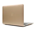 Золотой чехол для ноутбука Apple Macbook Air 1113 дюймаMacBook Pro 131516 дюймаMacbook 12, прорезиненный жесткий чехол