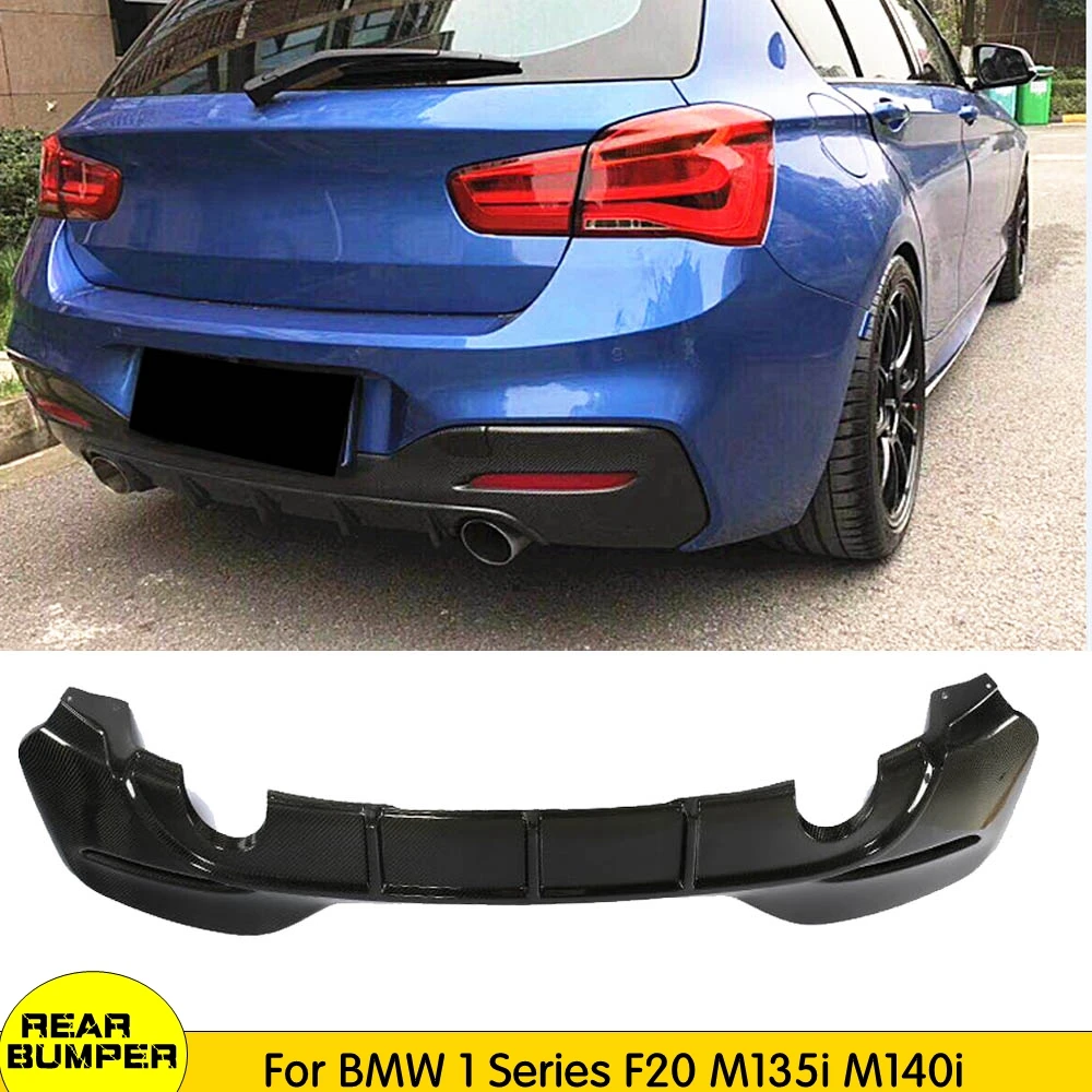 F20 диффузор заднего бампера из углеродного волокна для BMW 1 серии M135i M140i M Sport 2016 2018