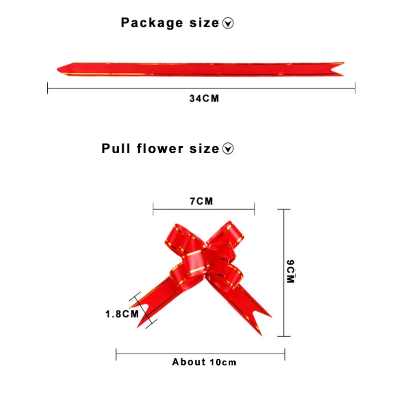 20 шт. подарочная корзина бант лента упаковка декоративные банты для рождества
