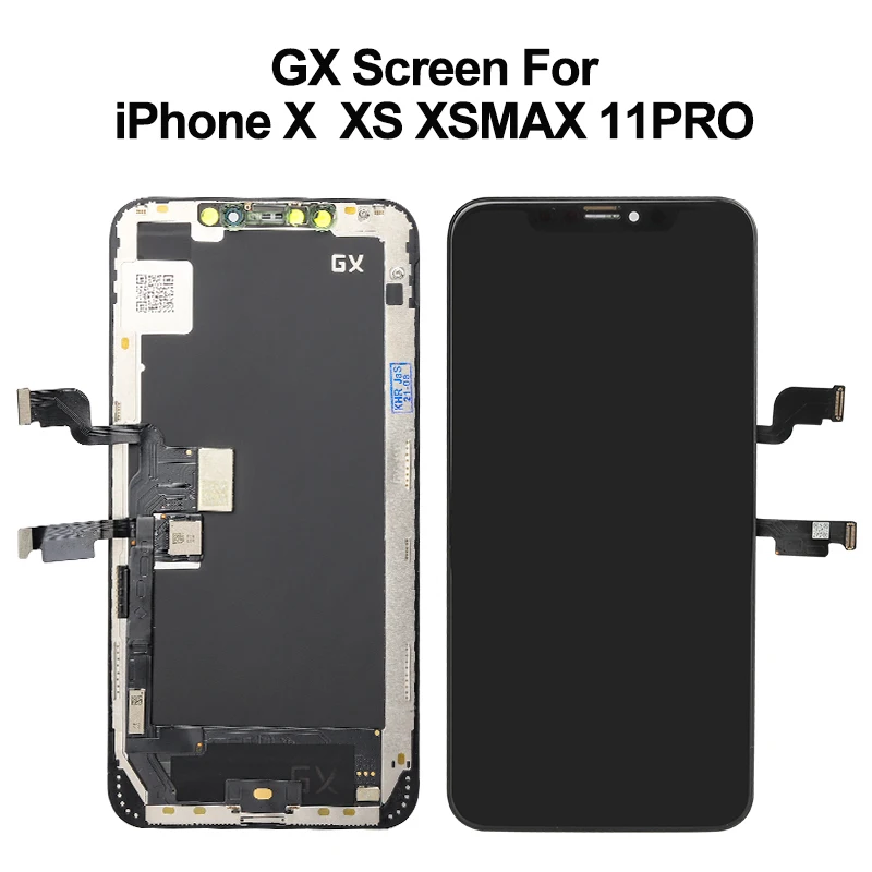 

ЖК-дисплей GX с дигитайзером сенсорного экрана в сборе для iPhone X XS Max